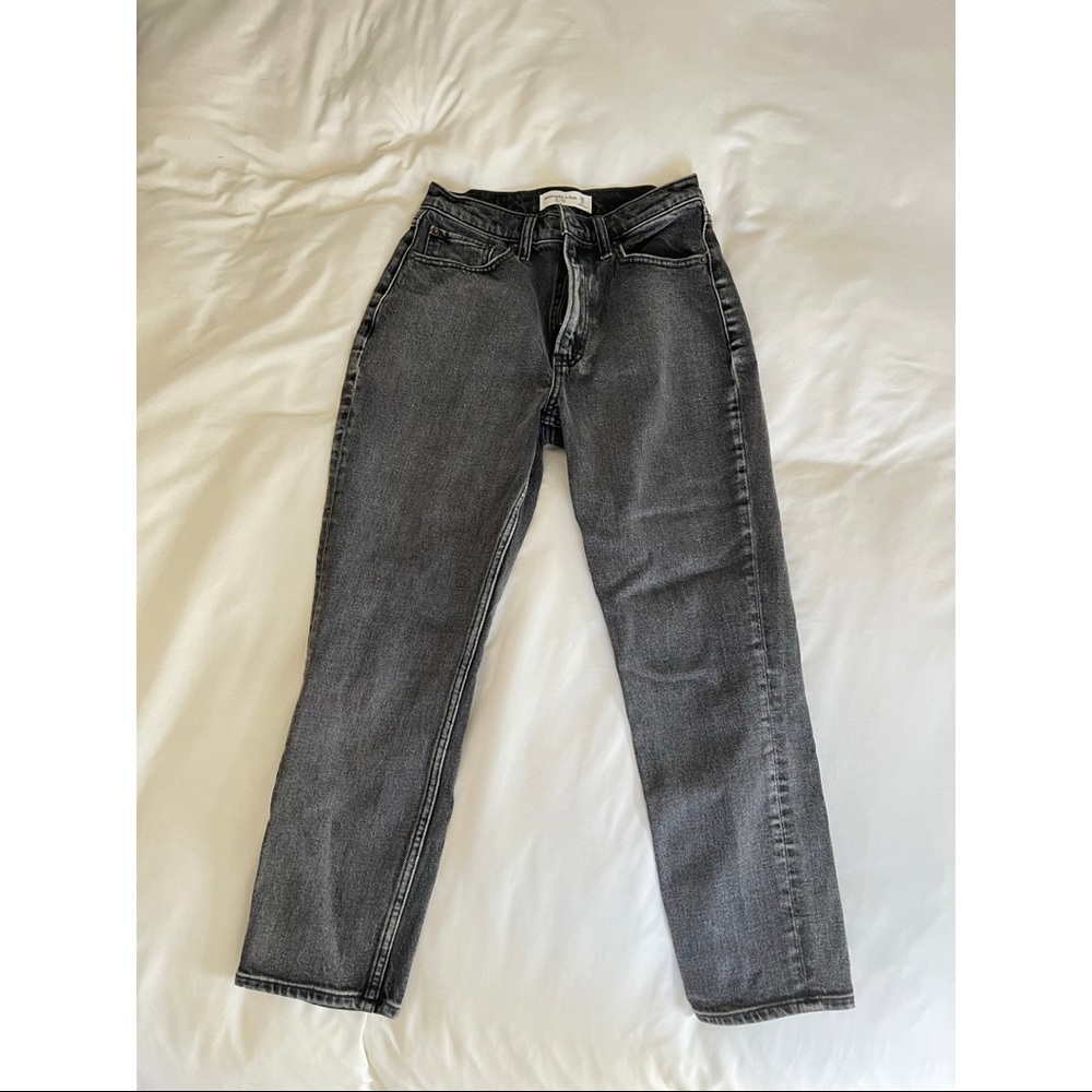 Abercrombie and Fitch High Rise Mom Jeans